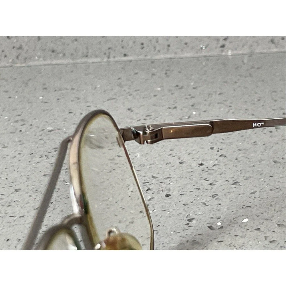 Vintage Rembrand Bronze 145 Eyeglasses Frames ONLY Japan Aviator Oversized